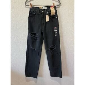 Levi's SilverTab '94 BAGGY Black Jeans Size 24x31 NWT